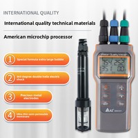Hengxin Détecteur portable multifonctionnel six-en-un de la qualité de l'eau : oxygène dissous, pH, température, TDS pour l'aquaculture marine AAA