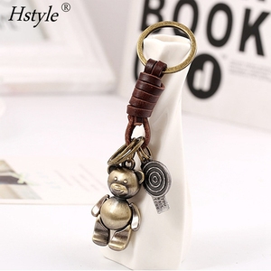 Móc Khóa Hình Gấu Thương Hiệu Mới 2023 Cho Nữ Trang Sức Cổ Điển Punk Assassins Creed Quà Tặng Sinh Nhật Kim Loại SD2252 - Product Image 5