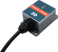 Sensor de Brújula Industrial, Módulo de Brújula Magnética Digital, Interfaz RS485
