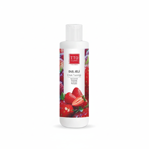 Gel Douche Fraise TTO Clinic 250ml Hydratant Nourrissant Rafraîchissant Revitalisant pour la Peau Vitamine E Niacinamide Panthénol - Product Image 2