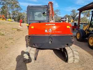 Miniexcavadoras Usadas 98% Nuevas, Excavadora de Orugas Kx080-3s de Marca Superior, Excavadora Usada de Marca Superior Original de Japón - Product Image 4