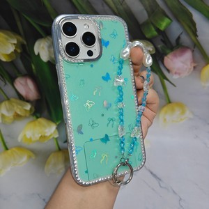 Custodia per Cellulare in TPU con Design a Farfalla Dipinta Compatibile con <span class=keywords><strong>iPhone</strong></span> 16 Pro 17 AIR Con Cordino per 17 Air - Product Image 4