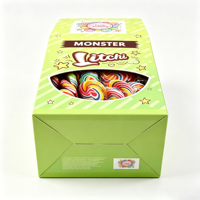 Boîte cadeau personnalisée pour bonbons, recyclable, écologique, avec impression dorée, emballage alimentaire, boîte cadeau en papier pour bonbons, mignonne et adorable