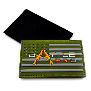 वेक्रो पैच के लिए व्यक्तिगत कस्टम pvc राष्ट्रीय ध्वज रबर 3 डी लोगो लेबल pvc कस्टम पैच - Product Image 4