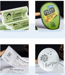 Etiqueta Adhesiva Personalizable de Papel para Impresión por Transferencia UV, Resistente al Aceite, con Efecto Holográfico, para Publicidad con Serigrafía - Product Image 5