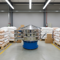 Pulver-Siebmaschine Ultraschall-Rotations-Vibrationssieb Mehl-Vibrationssiebmaschine