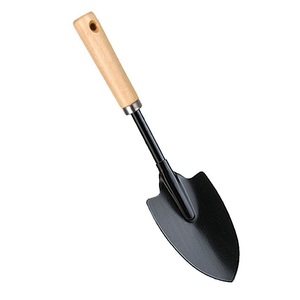 Gran oferta de jardín y macizo de flores, mango de madera, mini herramienta de jardín de acero inoxidable, rastrillo de uñas para jardín - Product Image 3