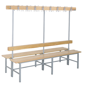 <span class=keywords><strong>Banc</strong></span> et porte-manteau <span class=keywords><strong>de</strong></span> luxe personnalisables, <span class=keywords><strong>banc</strong></span> <span class=keywords><strong>de</strong></span> <span class=keywords><strong>rangement</strong></span> en acier pour salles <span class=keywords><strong>de</strong></span> bains, hôtels, hôpitaux et halls d'école - Product Image 1