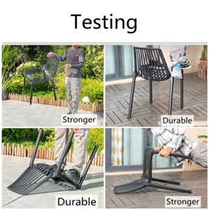 Silla de boda de diseño Simple para ocio, comedor moderno <span class=keywords><strong>en</strong></span> Cafetería de <span class=keywords><strong>polipropileno</strong></span> sin brazo, <span class=keywords><strong>sillas</strong></span> de plástico blanco para exteriores - Product Image 6