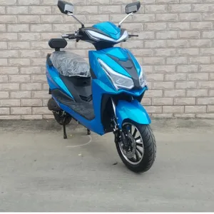 Frein à disque 2 roues ville disponible bas prix 1000W moto scooter électrique mobile pour le marché indien