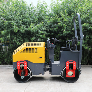 Miễn phí vận chuyển đôi trống đường lăn máy 5 tấn giá tốt nhất đường mượt mà hơn các loại Xây Dựng Con lăn chức năng của con lăn - Product Image 2