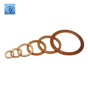 Arandelas personalizadas, sujetadores, láminas, separadores de sellado <span class=keywords><strong>para</strong></span> maquinaria de construcción, anillos de sellado planos de cobre, <span class=keywords><strong>juntas</strong></span> metálicas estampadas y unidas. - Product Image 4