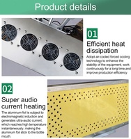 Meilleur Prix – Scelleuse Semi-automatique Électrique à Induction pour Bouteilles et Boîtes de 30-120 mm, Machine de Scellage Continue pour Couvercles en Feuille d'Aluminium – Vente en Gros