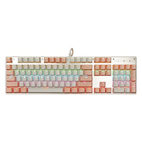 Clavier de jeu mécanique USB 104 touches pleine taille avec rétroéclairage RGB, ergonomique, pour ordinateur – Vente directe usine, nouveau modèle