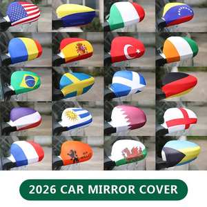 แฟนฟุตบอลโลกปี 2026 ของที่ระลึก 48 ทีม พร้อมอุปกรณ์เสริม ถ้วย หมวก เสื้อแข่ง ธง ผ้าไนลอน พิมพ์ลายดิจิตอลแบบพกพา - Product Image 4