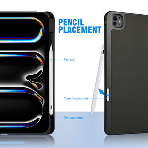2025สินค้าใหม่มาแรงเคสอัจฉริยะทำจากหนัง PU มีขาตั้งระบบแม่เหล็ก2024ขนาด13นิ้วสำหรับ <span class=keywords><strong>iPad</strong></span> <span class=keywords><strong>Pro</strong></span> 11 - Product Image 5