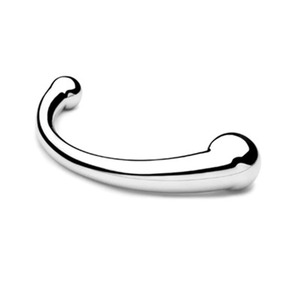 Gode en métal avec baguette <span class=keywords><strong>pour</strong></span> prostate, godemichet anal à double tête en acier inoxydable, massage du point G, jouets sexuels <span class=keywords><strong>pour</strong></span> hommes, femmes, lesbiennes et gays - Product Image 5