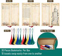 Suivi des livres, marque-page, journal de lecture, journal d'habitudes, carte de suivi des habitudes, accessoires en carton pour les amoureux des livres, les lecteurs, les étudiants, les enseignants