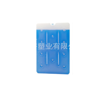 Plaque de refroidissement réutilisable Shinyu Ice Pack 22x34x3mm bleue pour la conservation des aliments pour animaux et le transport en chaîne du froid - Product Image 1