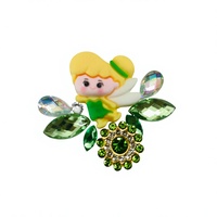 Autocollants de bijoux faciaux de fée verte, strass autocollants en cristal pour l'art corporel des enfants, idéaux pour les fêtes et festivals