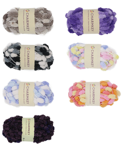 Fil à pompons 100% polyester doux et coloré pour le tricot à la <span class=keywords><strong>main</strong></span>, le crochet, les couvertures, les travaux manuels pour bébés - Product Image 6