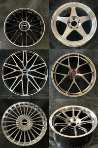 Jantes en alliage forgées sur mesure de 17 à 22 <span class=keywords><strong>pouces</strong></span> avec design concave profond, 5x112, 5x114.3, 5x120, 5x110, pour voitures particulières Citroën 206 et 207 - Product Image 5