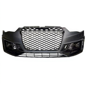 Nouveaux kits de carrosserie avant PNB de haute qualité pour Audi A5 B8.5/S5 2012-2019, style RS5 B9, pare-chocs noir brillant, fixation par clip, trou ACC, installation facile - Product Image 1