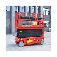 Plateforme de travail aérienne automotrice à ciseaux EVERSTAR EPT1214, 320 kg, 10 mètres, 2270x1120mm, 4x6V/240Ah - Meilleures ventes