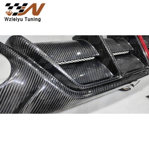 Parachoques trasero de fibra de carbono seco de nuevo estilo y difusor apto para <span class=keywords><strong>Audi</strong></span> RS6 <span class=keywords><strong>C8</strong></span> 19-On montaje de alta calidad - Product Image 4