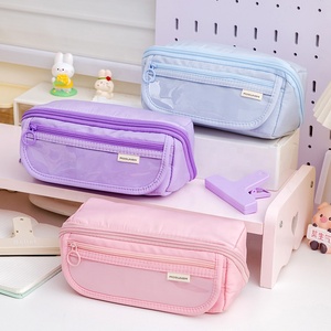2024 <strong>Sanrios</strong> Prism Ten Layer Flip Large Capacity <strong>Pencil</strong> <strong>Case</strong> Storage Bag High Color Value Stationery Box - Product Image 2