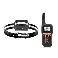 Luxuriöses Umweltfreundliches Modernes Wasserdichtes IPX7 Kleinhunde-Trainingshalsband mit Vibration, Schock und Fernbedienung, Kunststoffzubehör Made in China