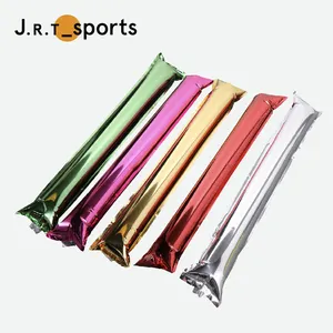 Jrt 60*10cm Size Thunder Sticks Cheering Clapper Noisemaker Custom Logo Cheering Stick Pe Cheering Stick For Sports