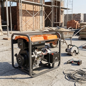 Portable 3kw -20kw <b>Generator</b> Air Cooled 6 Kw 4 Stroke Engine OEM ODM Cell Ship to Israel 6900sy <b>Generator</b> Home Use - Product Image 3