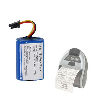 Barcode scanner batteria 7.4V 1500mAh BT17790-<span class=keywords><strong>2</strong></span> BT17790-1 IMZ320 MZ220 MZ320 MZ420L batteria per Zebra etichetta stampante portatile - Product Image 1