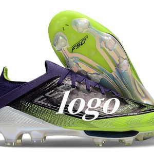 Scarpe da Calcio Alte in Maglia FG da Uomo - Scarpe Impermeabili per Allenamento e Partita con Finiture Dorate e Design Allacciato Tacchetti FG Professionali - Product Image 4