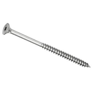 Vis à béton zinguée TSP TORX Vis à bois 5.0x100/60mm avec filetage M4.5 & M3.5 Disponible en longueurs 40mm 30mm & 70mm - Product Image 1