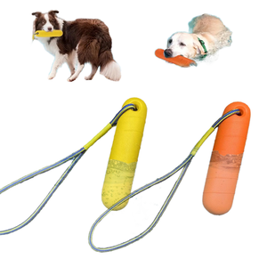 Dayanıklı suya dayanıklı interaktif plastik eğitim oyuncak yaz açık yüzer köpek çiğnemek halat anksiyete kabartma sıkıntı Buster için - Product Image 2