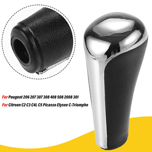 Car Gear <b>Shift</b> <b>Knob</b> Leather Automatic For Peugeot Citroen Ergonomic Design JM3-27 - Product Image 3