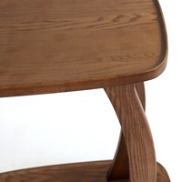 Mesa de Comedor Personalizada y Duradera, Mesa de Centro de Madera Sólida Moderna y Minimalista para Picnic, Camping y Sala de Estar
