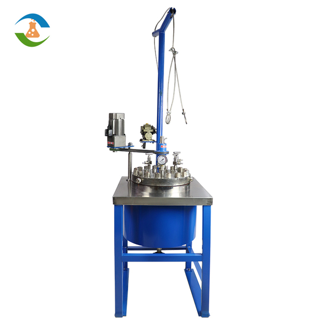 High Pressure Stirred tank Mixing Reactor 20l Lab Hydrogenation High Pressure Reactor