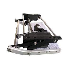 Marchepied de <span class=keywords><strong>caravane</strong></span> extérieur en acier au carbone haute résistance 21,6 pouces, pliable <span class=keywords><strong>automatique</strong></span>, manuel, tabouret simple pour camping-car, étanche, 440 lb - Product Image 2