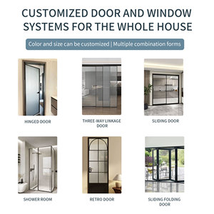 Portes et fenêtres en aluminium à double battant avec cadre décoratif personnalisables en Australie - Product Image 5