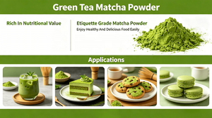 Poudre de thé vert Matcha A-6A de qualité cérémoniale, poudre de Matcha <span class=keywords><strong>super</strong></span> fine, métabolisme et gestion du poids - Product Image 2