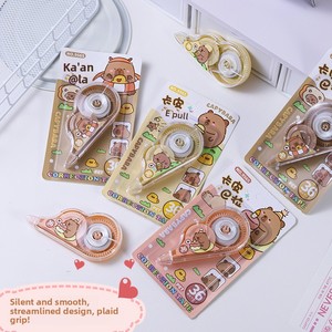 Ruban <span class=keywords><strong>Correcteur</strong></span> Capybara Style Cochon d'Inde Dessin Animé, Grande Capacité, Longueur Max 6m, pour Étudiants - Product Image 2