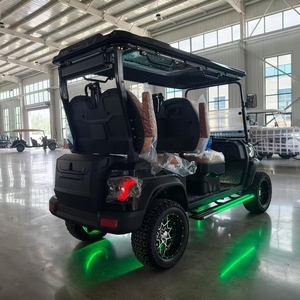Voiturette de <span class=keywords><strong>golf</strong></span> électrique tout-terrain de luxe 4 places pour <span class=keywords><strong>camping</strong></span>, club de tourisme, voiturette de <span class=keywords><strong>golf</strong></span> à batterie lithium 72V - Product Image 5