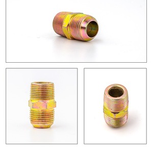 Raccords hydrauliques XTCG en acier au carbone, connecteurs filetés mâles 2, 3, 4 points pour usage industriel - Product Image 5