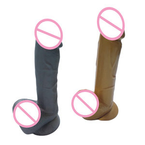 Consolador de silicona de Venta caliente de 8,66 "con ventosa fuerte para jugar manos libres juguete sexual de coqueteo de silicona para pareja - Product Image 6