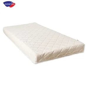 Colchón de espuma viscoelástica para dormir, colchón impermeable de 140x190, doble gel de refrigeración