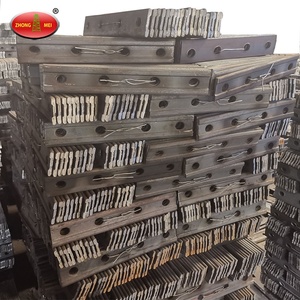 Hot bán đường sắt thép kẹp đường sắt nối cá tấm đường sắt bộ phận đường sắt cá tấm với phụ tùng khác nhau - Product Image 4