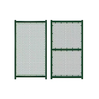 Standaard 11,5 gauge zwart PVC gecoate kettingscherm 50mm diamantgat cycloon draad hekwerkrollen